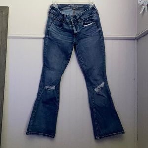 American Eagle Flare jeans, 6 short